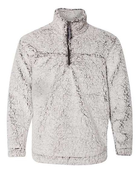 Unisex Sherpa Fleece Quarter-Zip Pullover