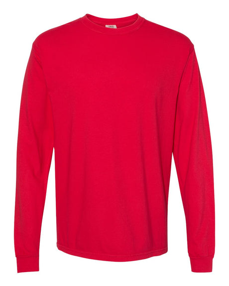 Comfort Colors® Garment-Dyed Heavyweight Crewneck Long Sleeve T-Shirt
