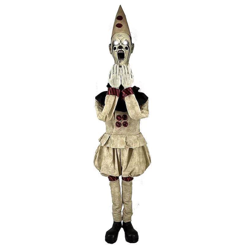 Haunted Living 5-ft Vintage Peek-A-Boo Clown Motion Activated Animatronic
