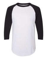 Three-Quarter Raglan Sleeve Baseball Jersey