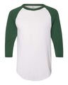 Three-Quarter Raglan Sleeve Baseball Jersey