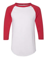 Augusta Sportswear Unisex Three-Quarter Raglan Sleeve Baseball Jersey T-Shirt