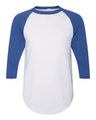 Three-Quarter Raglan Sleeve Baseball Jersey