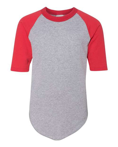 Youth Three-Quarter Sleeve Baseball Jersey
