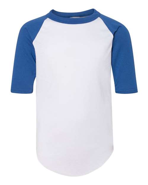 Youth Three-Quarter Sleeve Baseball Jersey