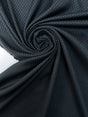 Blue Jacquard Polyester Fabric