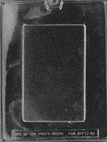 Plain Gift Card Chocolate Mold - LPG046