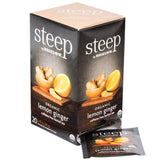 Steep By Bigelow Organic Lemon Ginger Herbal Tea Bags - 20/Box