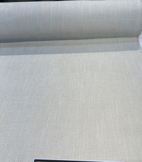 Crypton Performance Finesse Chenille Fabric - Custard Beige, 54" Width (1 Yard)