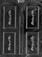 Thinking of You Card Chocolate Mold- LPBC028