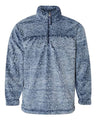 Unisex Sherpa Fleece Quarter-Zip Pullover
