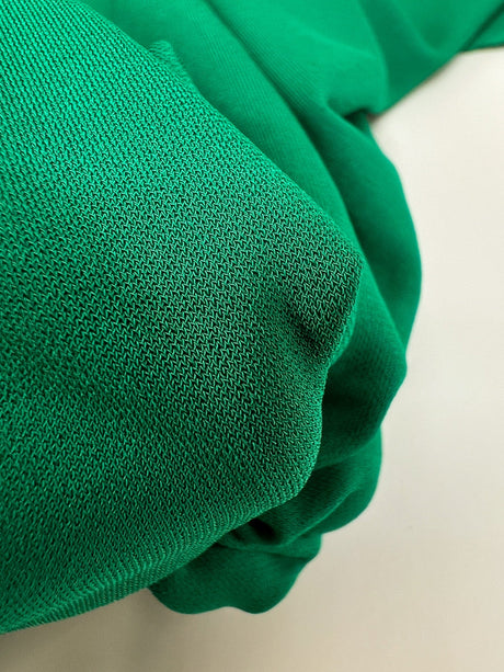 Cotton Knit Fabric Green