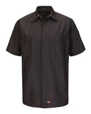 Red Kap Men's Short Sleeve Automotive Crew Shirt