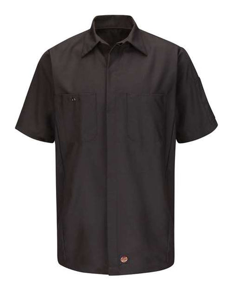 Red Kap Men's Short Sleeve Automotive Crew Shirt