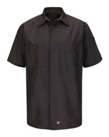 Red Kap Men's Tall Short Sleeve Automotive Crew Shirt
