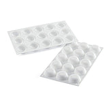 Silikomart Flexible Silicone Bakeware, "Globe" 0.9 Oz (26ml)
