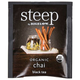 Steep By Bigelow Organic Chai Black Tea Bags - 20/Box