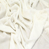 Silk Rayon Velvet Fabric - 80 Percent Rayon 20 Percent Silk, Velvet, 45" Width, 180 GSM (1 Yard)