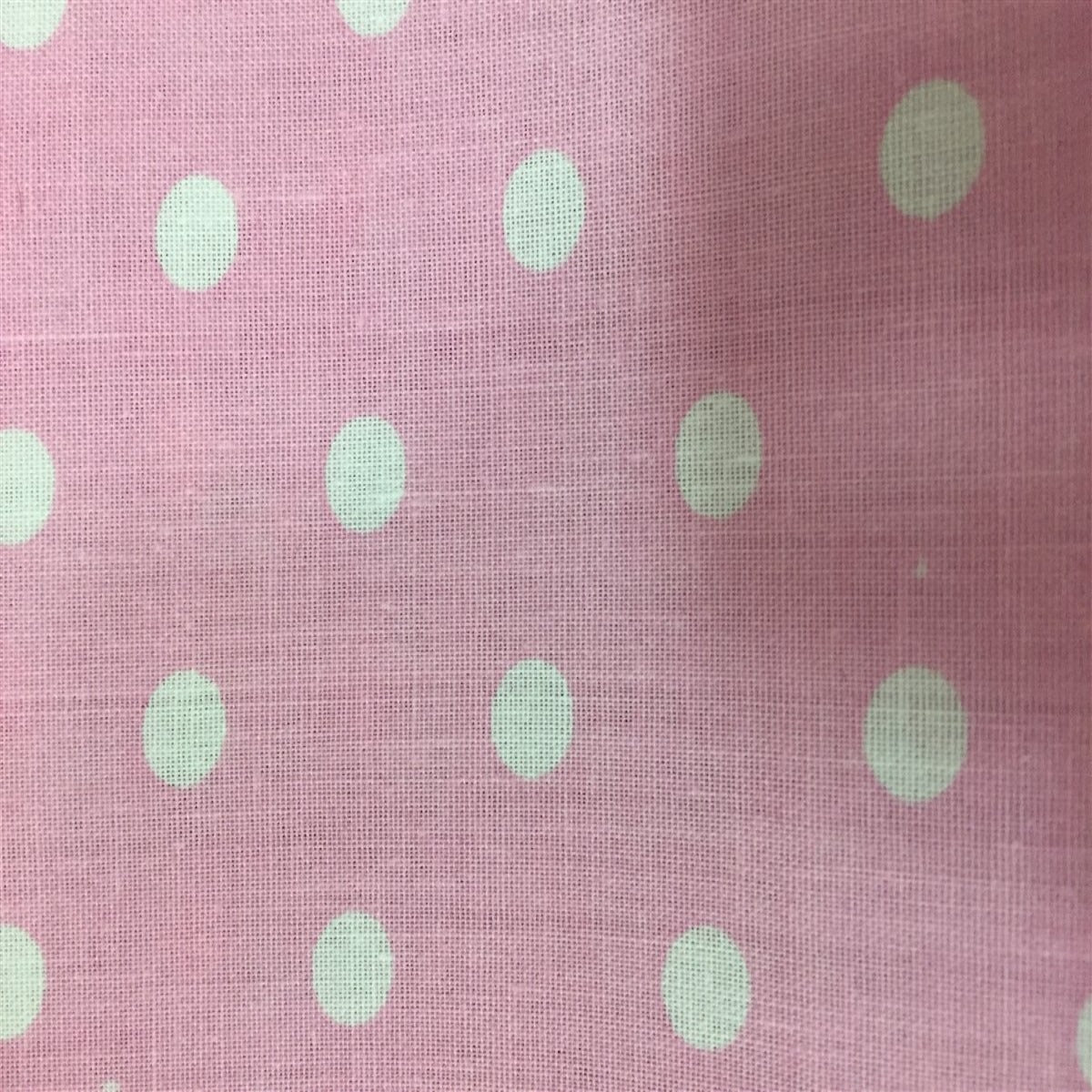Poly Cotton Small Polka Dot Print Fabric