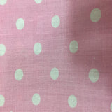Poly Cotton Small Polka Dot Print Fabric