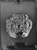 Basket of Daisies Chocolate Mold - LPF031