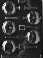 Round Lolly Chocolate Mold - LPM028