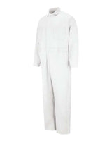 Red Kap Men's Button-Front Cotton Coverall