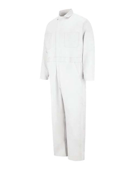 Red Kap Men's Button-Front Cotton Coverall