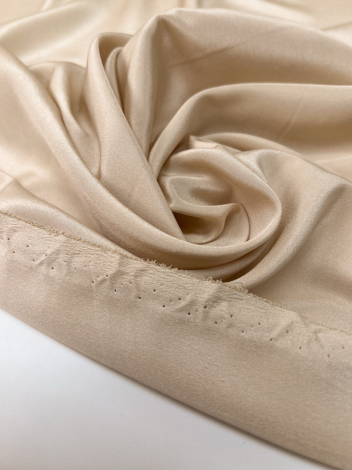 Polyamid Moiré Lining Beige