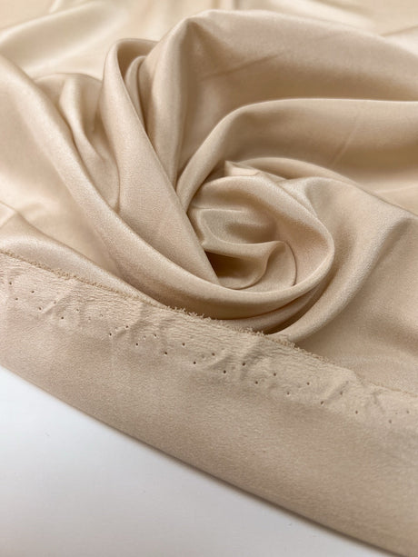 Polyamid Moiré Lining Beige