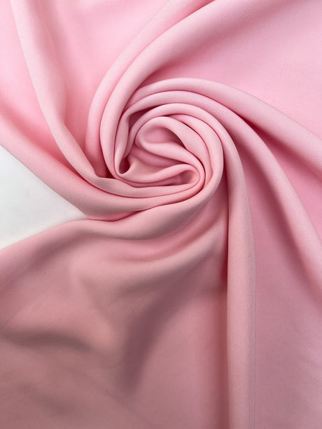 Pink Crepe Viscose Fabric