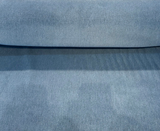 One Mario Sirtori Alpaca Fabric - Blue Bridgewater Upholstery Fabric, 56" Width (1 Yard)