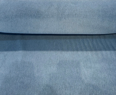 One Mario Sirtori Alpaca Fabric - Blue Bridgewater Upholstery Fabric, 56" Width (1 Yard)