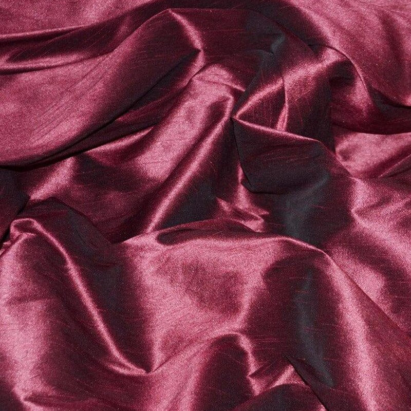 Polyester Silk Fabric Faux Silk Dupioni Fabric