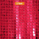 Square Sequins Fabric Quad Sequins Fabric 45" Wide Multiple Colors