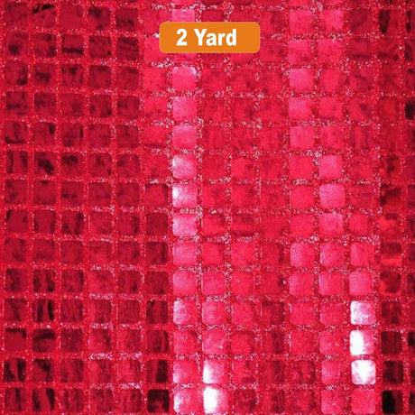 Square Sequins Fabric Quad Sequins Fabric 45" Wide Multiple Colors