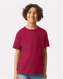 Classic Youth Ultra Cotton Short Sleeve T-Shirt – Soft Heavyweight Cotton Crew Tee for Kids