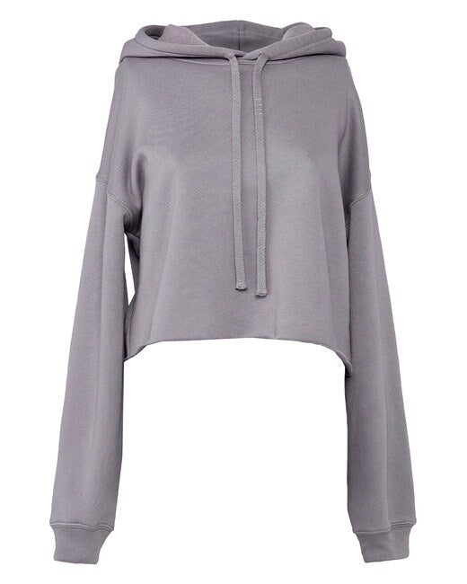 BELLA+CANVAS® Women’s Cropped Fleece Hoodie Sweatshirt