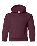Gildan Youth Heavy Blend Hooded Sweatshirt - Warm Fleece Classic Fit