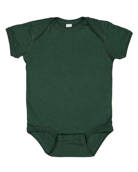 Rabbit Skins® Infant Fine Jersey Bodysuit Soft Cotton Baby One-Piece with Snap Closure