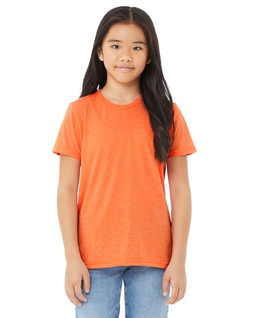 Bella + Canvas® Youth Triblend Short-Sleeve Crew nack T-Shirt - 3413Y