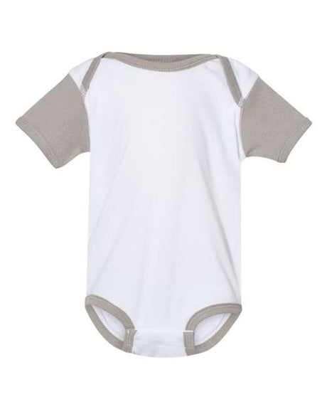 Rabbit Skins® Infant Baby Rib Bodysuit Soft Cotton One Piece for Comfort and Durability