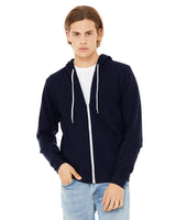Bella + Canvas® Sponge Fleece Full-Zip Hoodie Sweatshirt