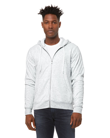 Bella + Canvas® Sponge Fleece Full-Zip Hoodie Sweatshirt