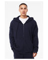 Bella + Canvas® Sponge Fleece DTM Full-Zip Hooded Sweatshirt