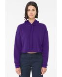 BELLA + CANVAS® Ladies Cropped Fleece Long Sleeve Hoodie