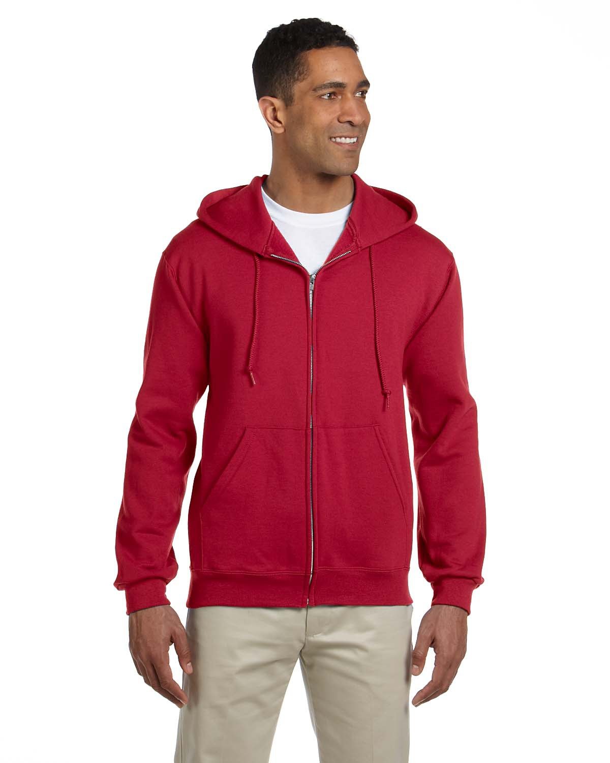 Jerzees® NuBlend Fleece Full-Zip Hooded Sweatshirt