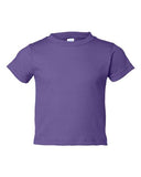 RADYAN® Toddler Cotton Jersey Crew Neck Short Sleeve Tee