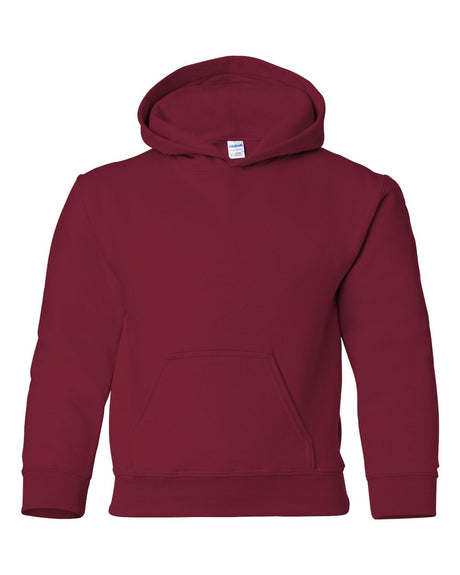 Gildan® Heavy Blend Youth Long Sleeve Hooded Sweatshirt