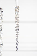 Jewel Icicle Ornaments - Set of 2